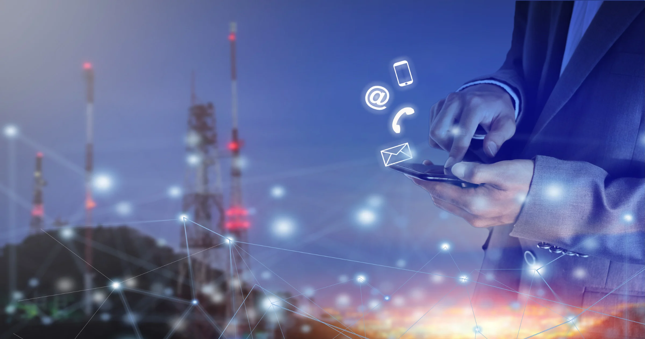 A team collaborating in a modern office